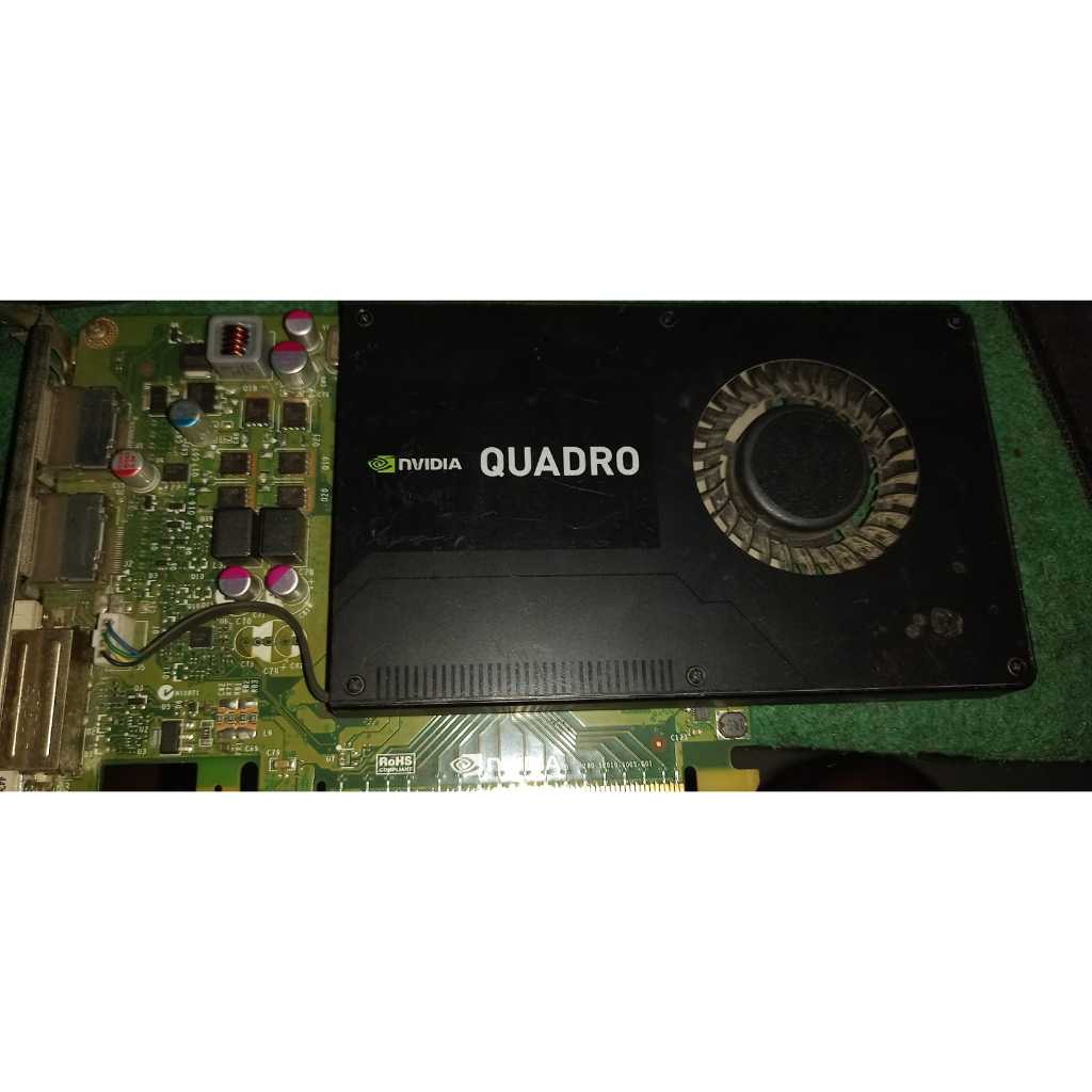 Vga Card Quadro K2200 Minus Gak Tampil