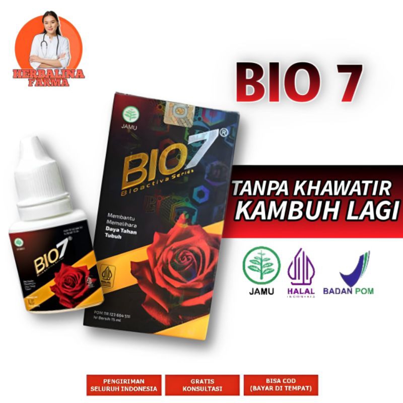 BIO7 BIO SEVEN BIO7, JAMU TETES HERBAL ORIGINAL 15M