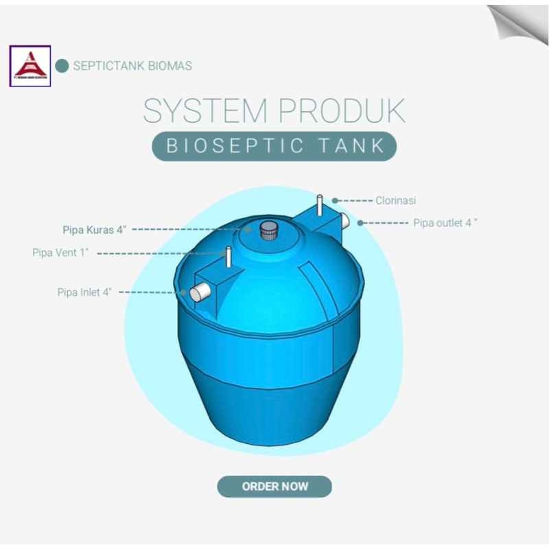biotank kaps 800 ltr, biomas septictank