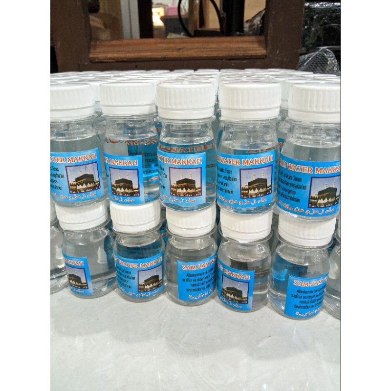 

New paket air zam-zam original/isi 25pcs/kemasan 50ml