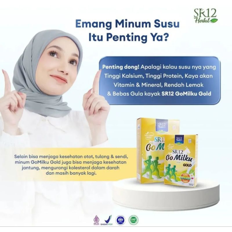 

GoMilku Gold SR12 Hidup Sehat Saat Tua