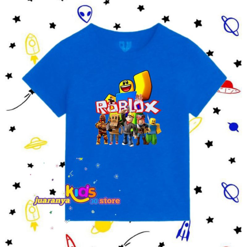 BAJU PRODUK ANAK KAOS ANAK ROBLOX TERBARU ROBLOX AND FRIENDS BAJU LAKI LAKI PEREMPUAN