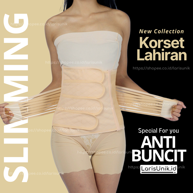 Korset Pelangsing Stagen Pengecil Perut Buncit Korset Ibu Pasca Habis  Melahirkan Caesar Normal  Kor