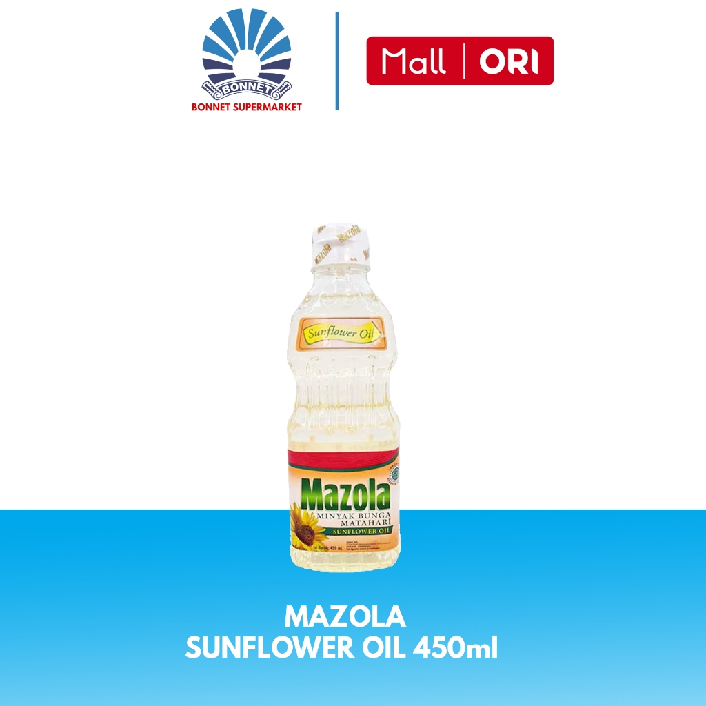 

Mazola Sunflower Oil 450ml - Minyak Bunga Matahari 7640129898343