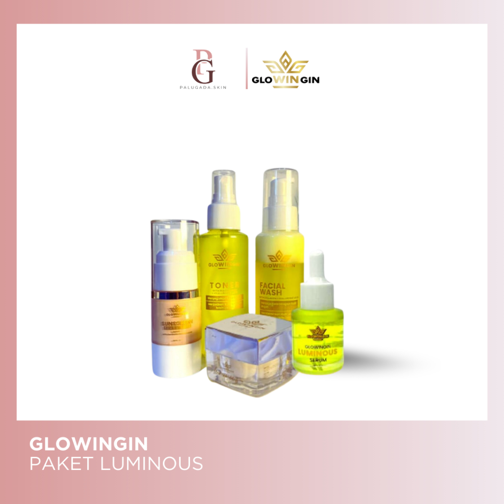 PAKETAN LUMINOUS GLOWINGIN FORTE - SKINCARE GLOWINGIN FORTE LUMINOUS