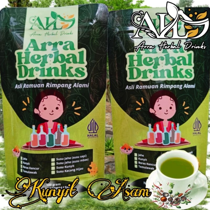 

Kunyit asam bubuk + Gula langsung seduh 500gr pouch TANPA AMPAS