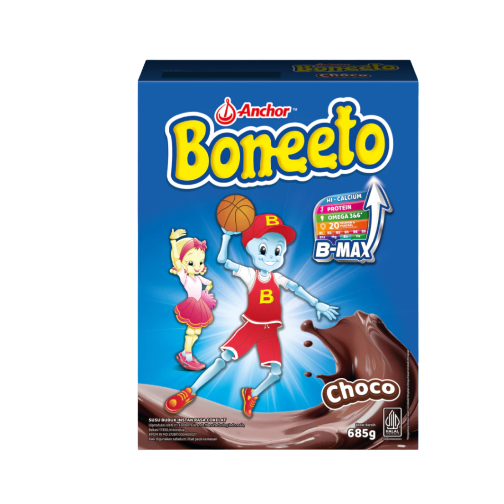 

Boneeto Susu Anak Sekolah Choco 685g - Susus untuk Masa Pertumbuhan Anak daya pikir dan tubuh aktif