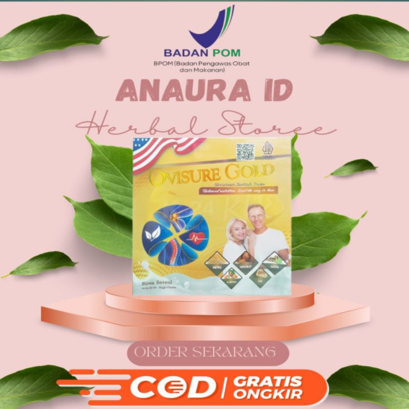 

OVISURE GOLD ASLI ORIGINAL MILK SUSU VITAMIN TULANG DAN SENDI NYERI OTOT KERAM KEBAS