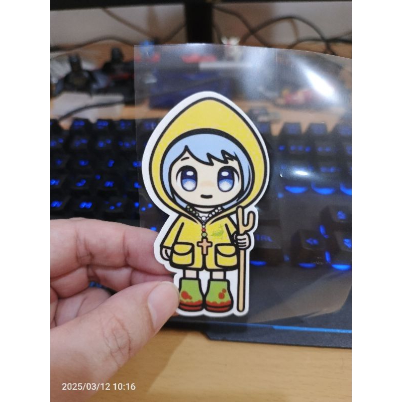 

Stiker Printed Luce Anime Maskot Yubileum 2025 Katolik Vatikan Simbol Printing Sticker Vinyl