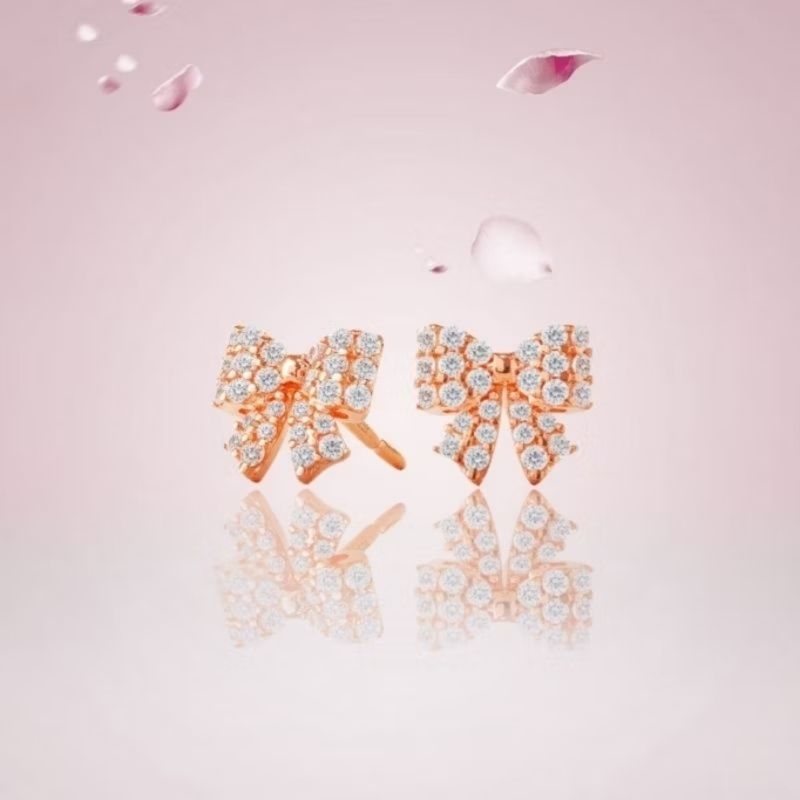 Giwang Emas Tusuk Ribbona - Toko Emas Gadjah