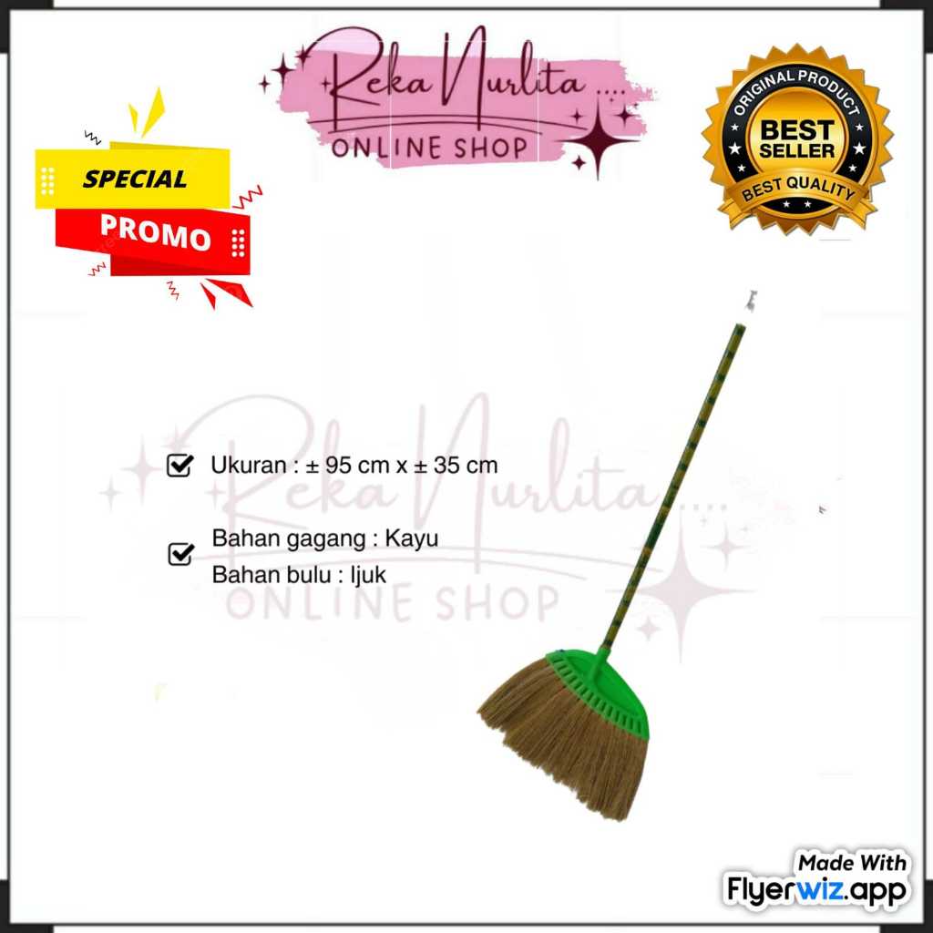 Sapu Rayung Sapu Lantai Jerami Murah
