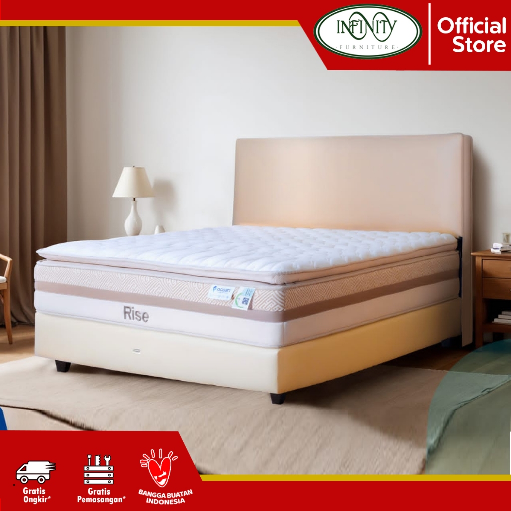 OCEAN Spring Bed Set Kasur RISE