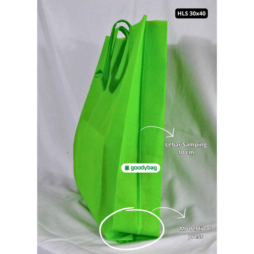 

Tas Spundbond Tali Press 30x40 - 75gsm (Harga Perlusin)