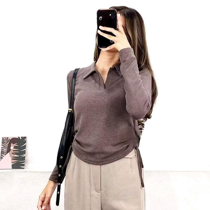 XENA POLO BLOUSE / POLO TOP WANITA / LENGAN PANJANG