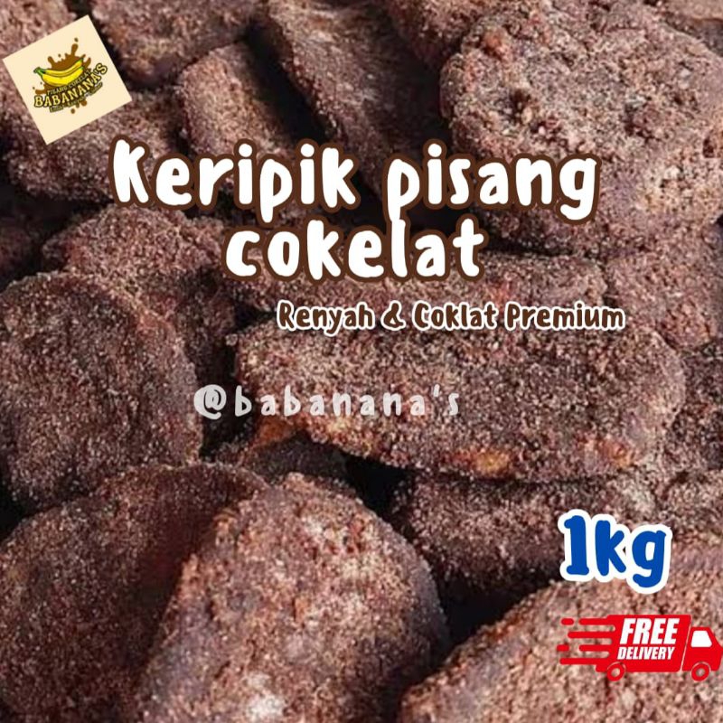

1kg KERIPIK PISANG COKLAT KOIN KHAS LAMPUNG ANEKA RASA - Babananas
