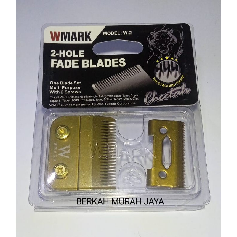 MATA PISAU PENGGANTI MERK WMARK GOLD/WHAL CLIPER TAPER