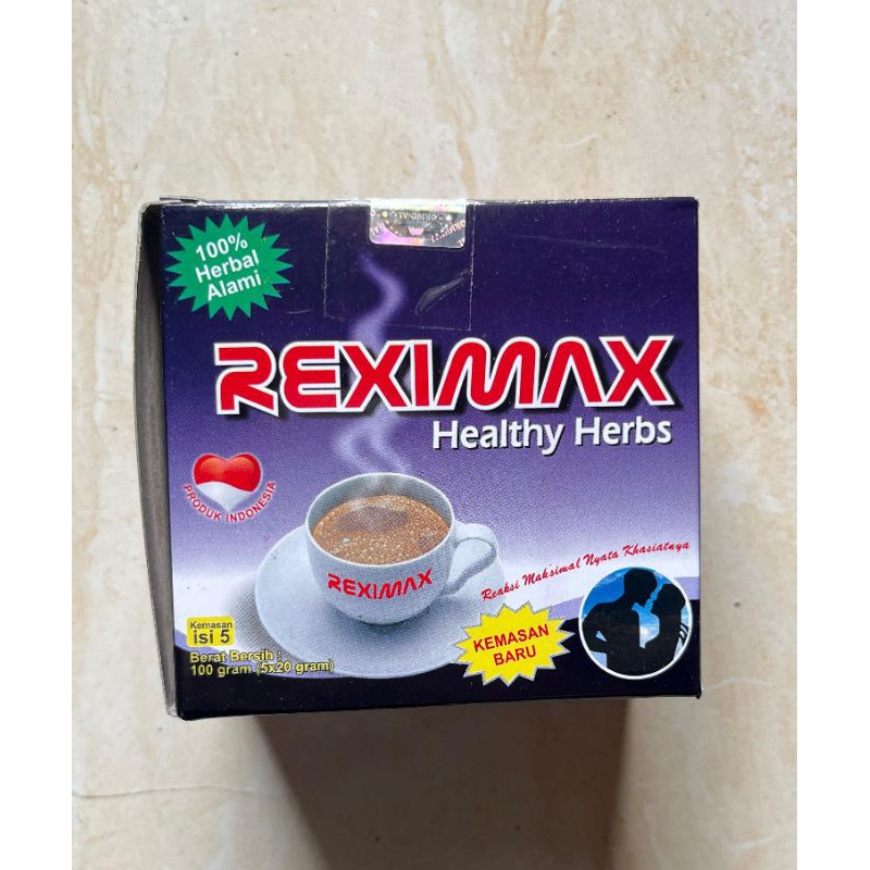 

Kopi Reximax Kopi Kesehatan Kopi Pria [Isi 5 Sachet]