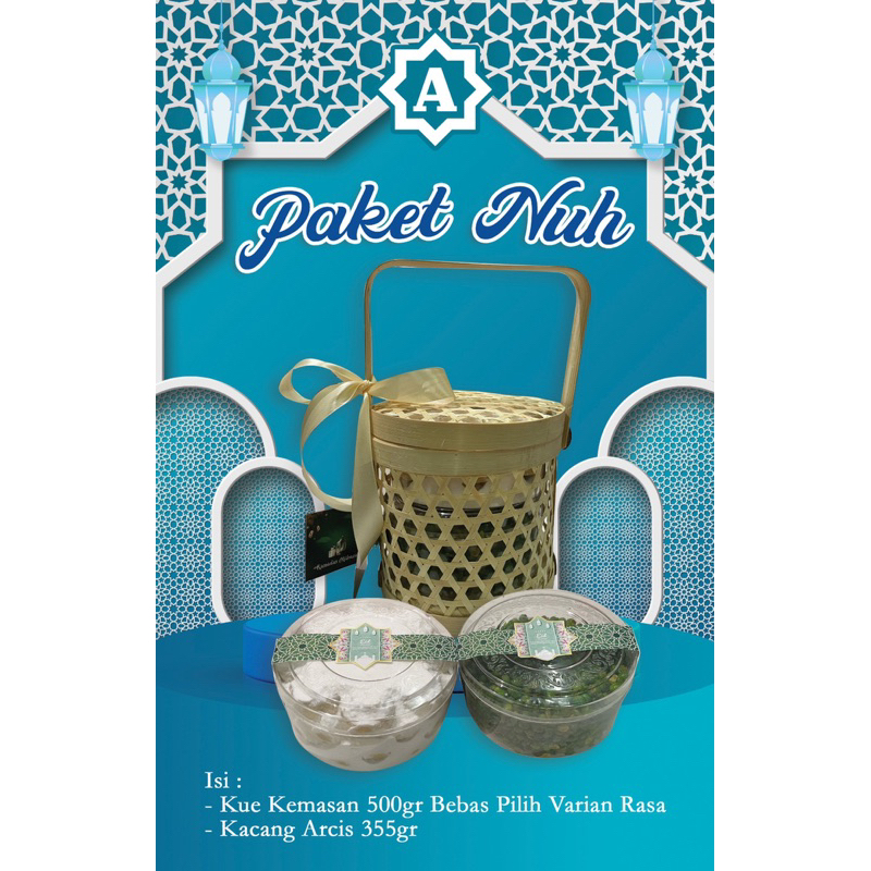 

HAMPERS LEBARAN NUH/PAKET HAMPERS PREMIUM/HAMPERS KUE LEBARAN