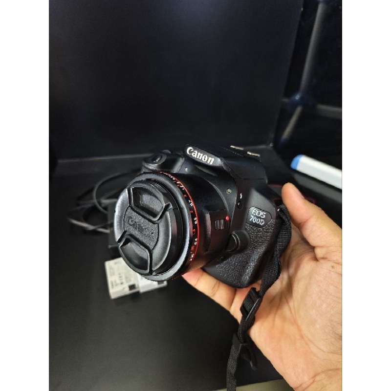 Kamera Canon EOS 700d + Lensa (Ada kotak Body)