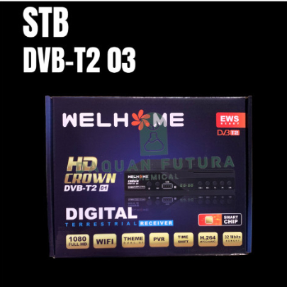 SET TOP BOX TV DIGITAL RECEIVER WELHOME T2 STB