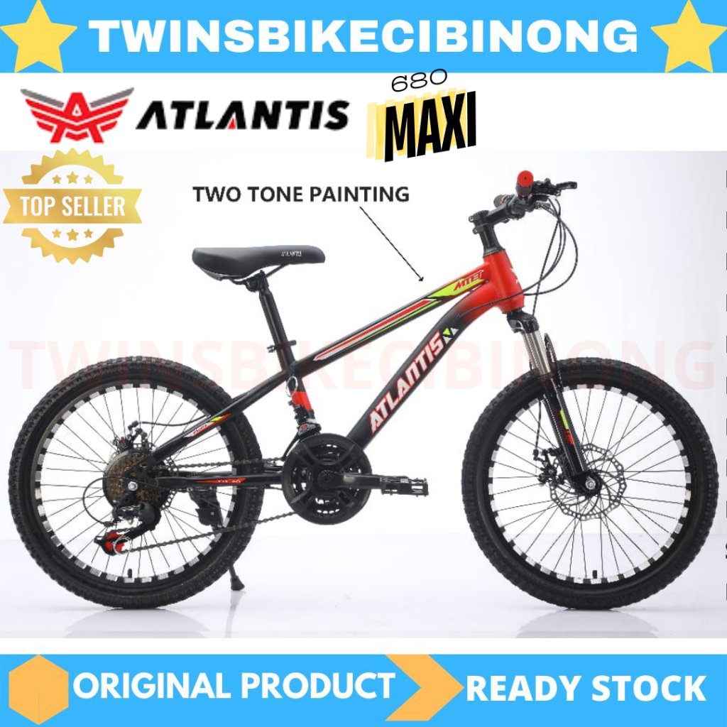 Sepeda Anak Laki Laki Gunung MTB 20 ATLANTIS 690 DISC BRAKE