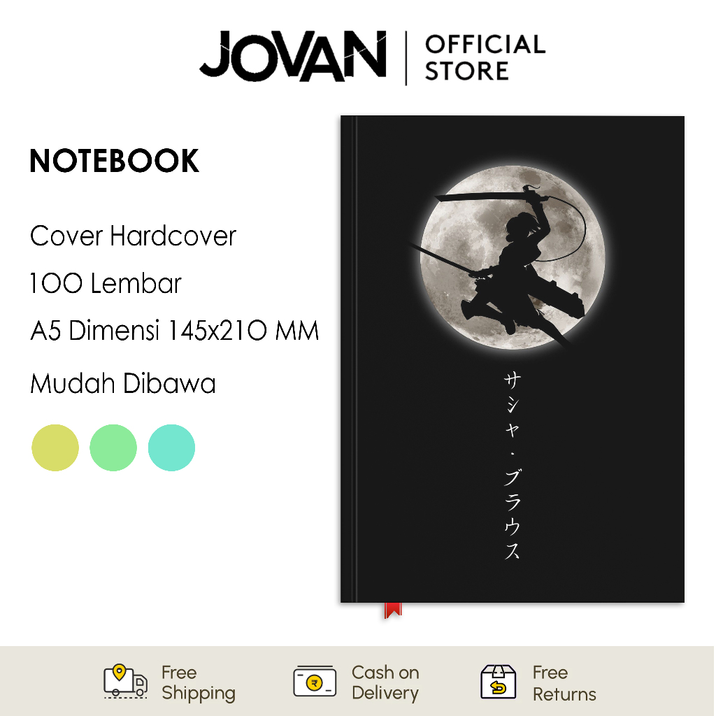 

Notebook Hardcover Custom Attack On Titan 24 Buku Tulis Catatan Note Agenda Planner Jurnal Diary Notebook Anime