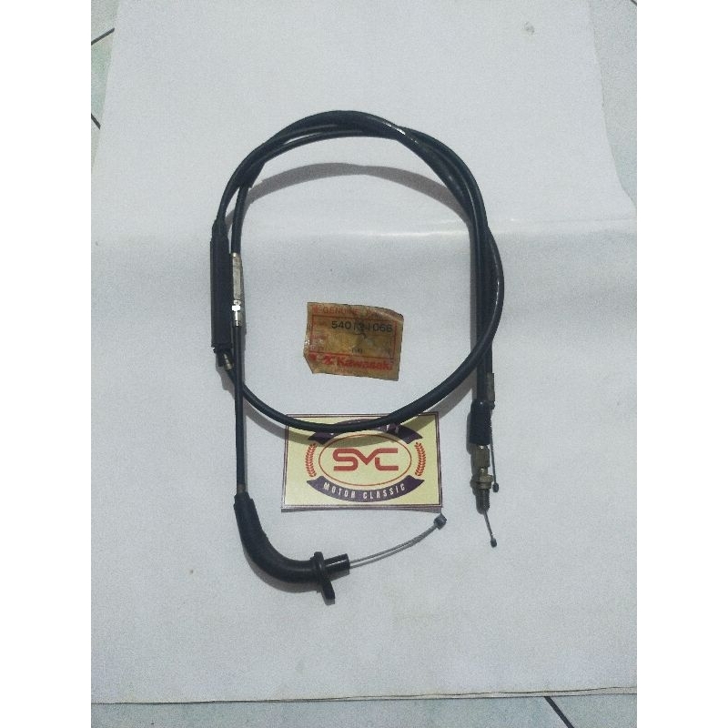 kabel gas Kawasaki BINTER KE125 tali gas Kawasaki Binter ke 125 ORIGINAL 54012-1066