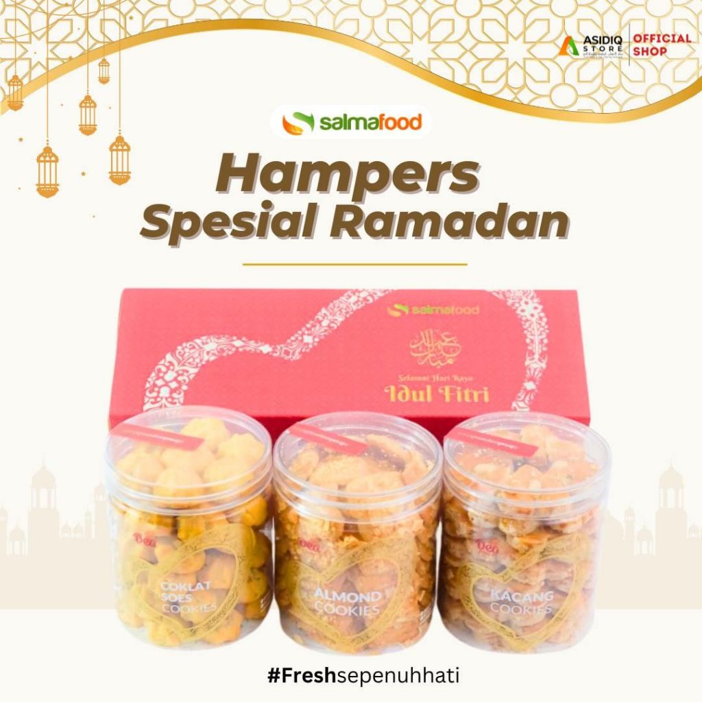

HAMPERS LEBARAN DEA BAKERY PREMIUM KUE KERING ISI 3 / HAMPERS IDUL FITRI/PAKET KUE KERING SALMAFOOD