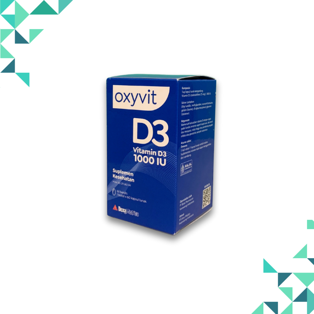 Oxyvit D3 1000 IU Vitamin D3