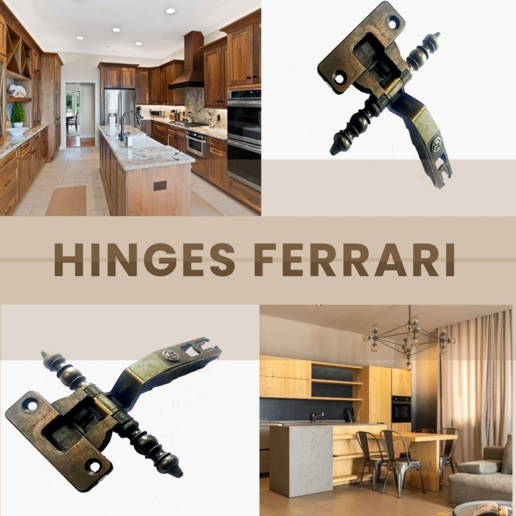 Engsel sendok lemari Ferrari antik Antique Rustica