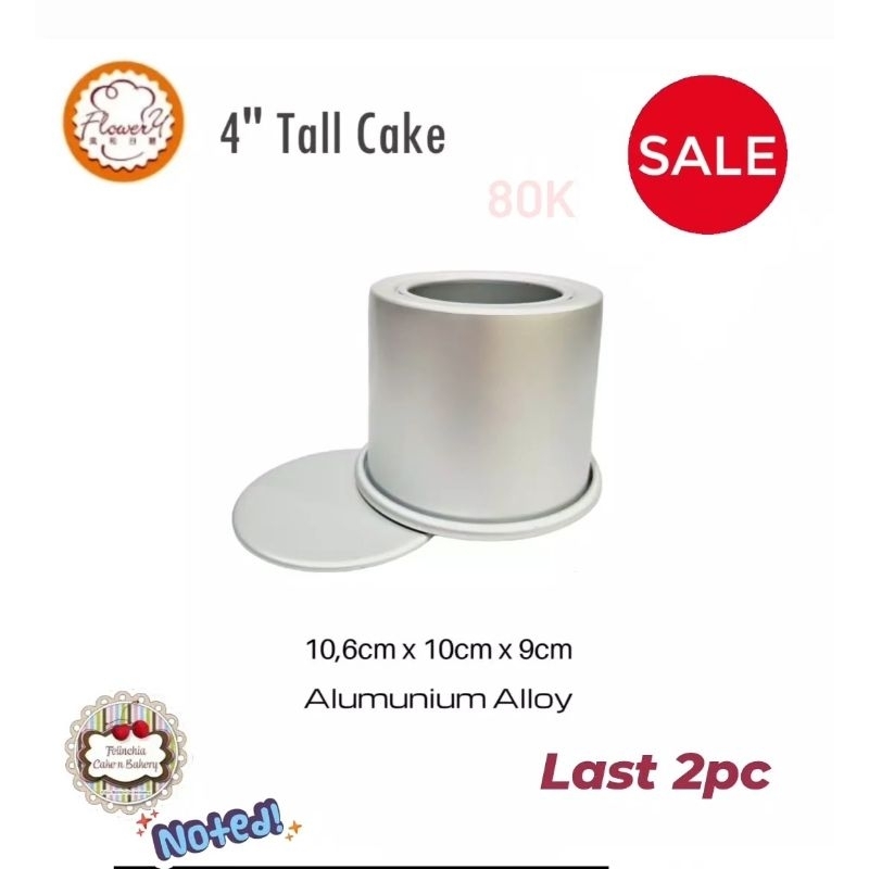 LOYANG CETAKAN KUE BULAT 10CM BONGKAR PASANG KUE OGURA CHIFFON CAKE BOLU JADUL IMPORT