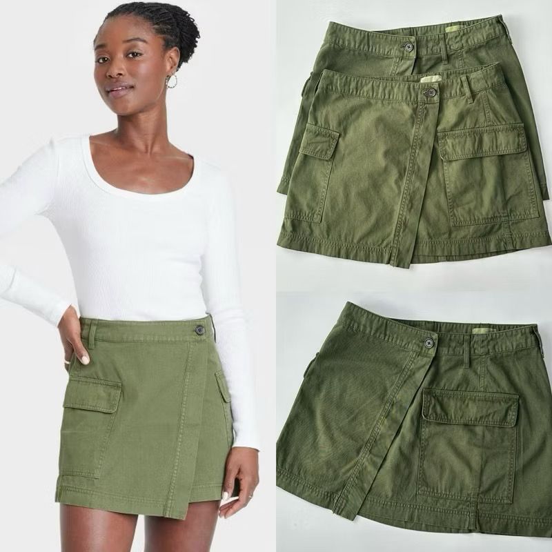 Rok cargo skirt y2k brisa skirt mini skirt
