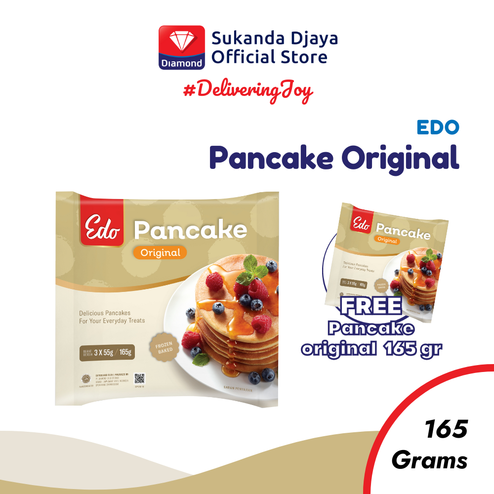 

[BUY 1 GET 1] Edo Pancake Original 165 gr