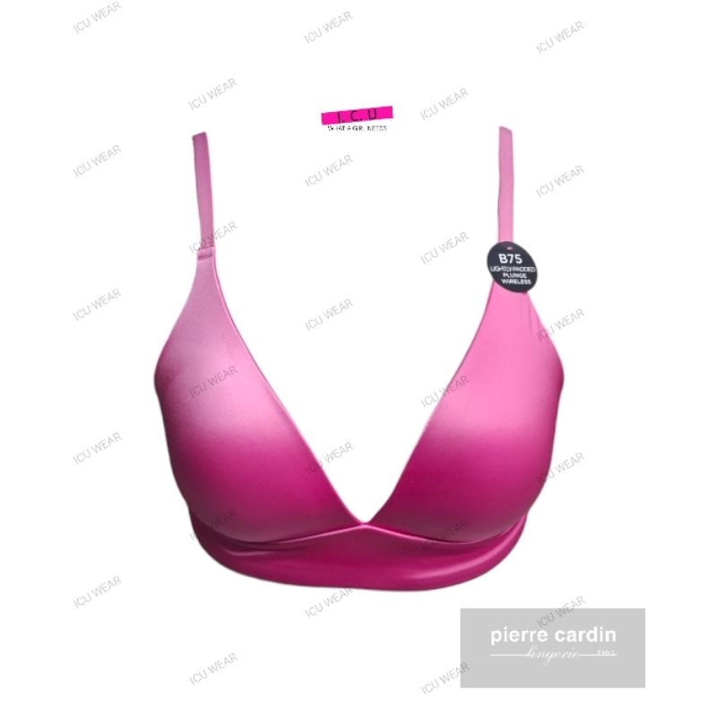 Bra Tanpa Kawat Busa Tipis Full Cup Pakaian Dalam Wanita Pierre Cardin Original 609-62360 Size 32B 3
