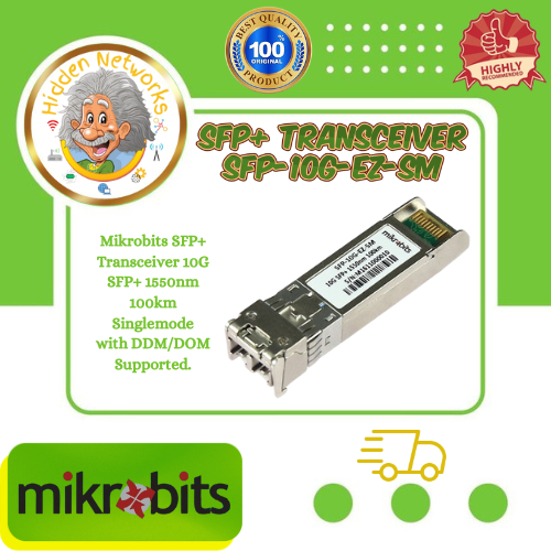 Mikrobits SFP+ 10G Singlemode 100KM SFP-10G-EZ-SM