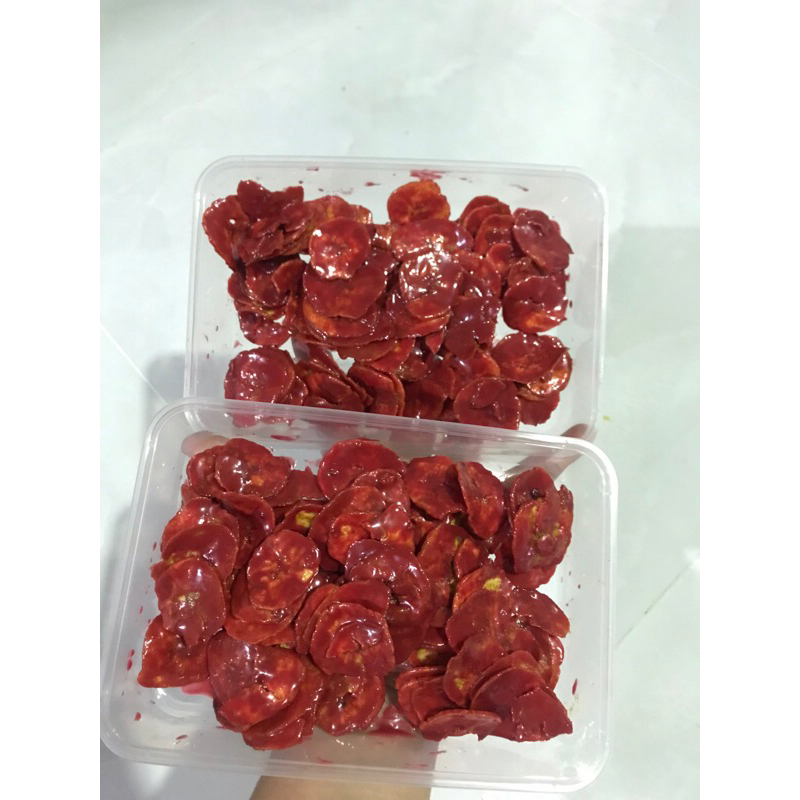 

kripikpisanglumer rasa REDVELVET,100gr