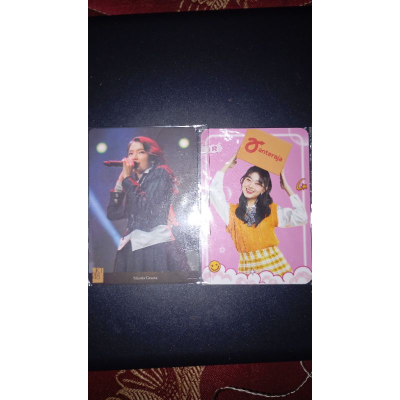 Photocard PC Gracia Kick Off dan Fiony Anteraja R Official JKT48