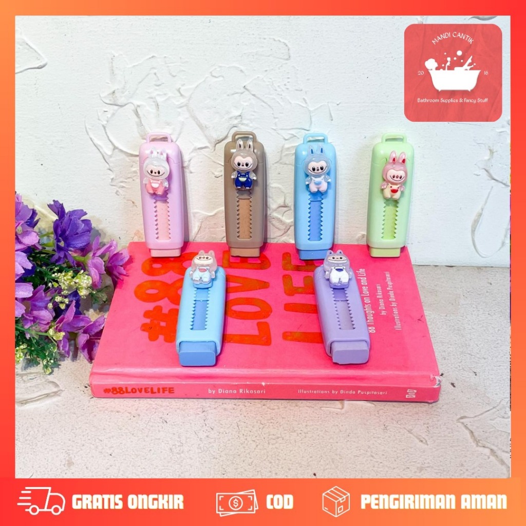 

PENGHAPUS MODEL CUTTER LABUBU ER-1694 ERASER HAPUSAN LUCU IMUT KADO UNIK COD