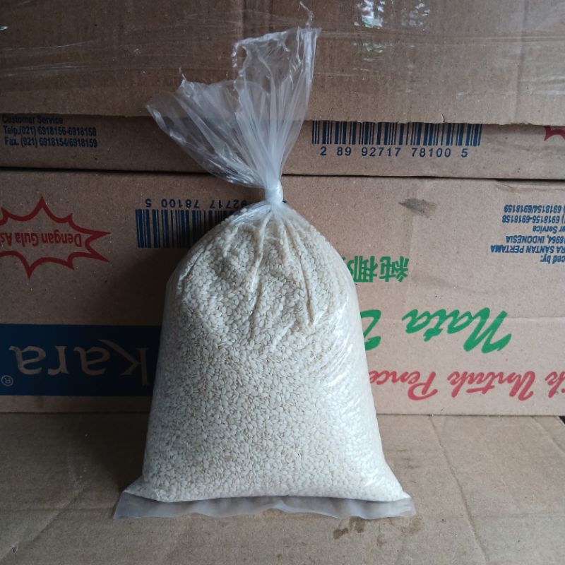 

Biji Wijen Putih Repack 250 Gram