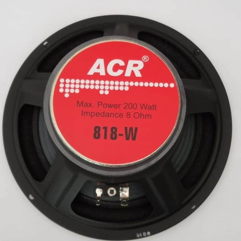 Speaker ACR 8 Inch Woofer 818W / Speaker 8" ACR 818W Speaker ACR 818W 8" / Speaker Woofer 8 Inch ACR