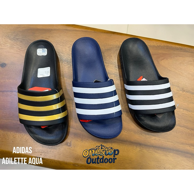 Adidas Adilette Aqua Slides Original - Sandal Slide Adidas Adilette Aqua - Sandal Selop Adidas Aqua 