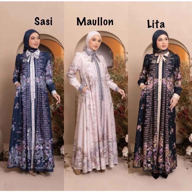 Ready Stok- Seana Dress By Klamby