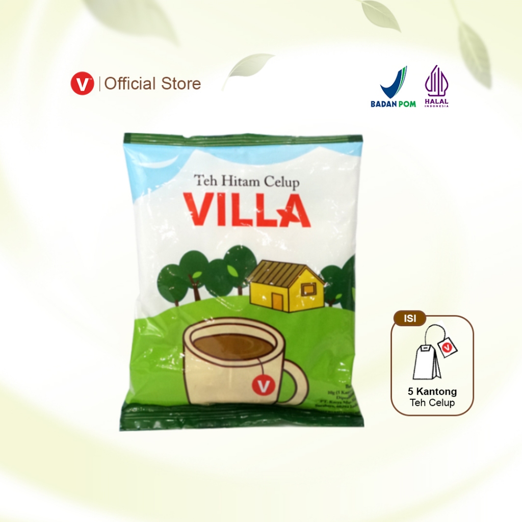 

Teh Villa, Teh Celup Sachet (Sachet)- Black Tea, Teh, Teh Hitam