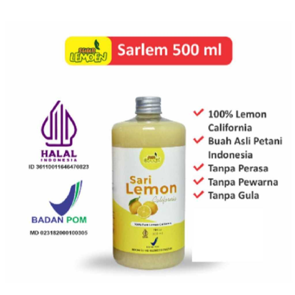 

Sari lemon California 500ml