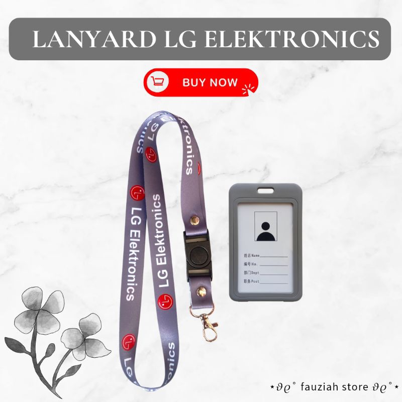 

READY! TALI ID CARD LG ELEKTRONICS / LANYARD LG ELEKTRONICS Termurah!!!