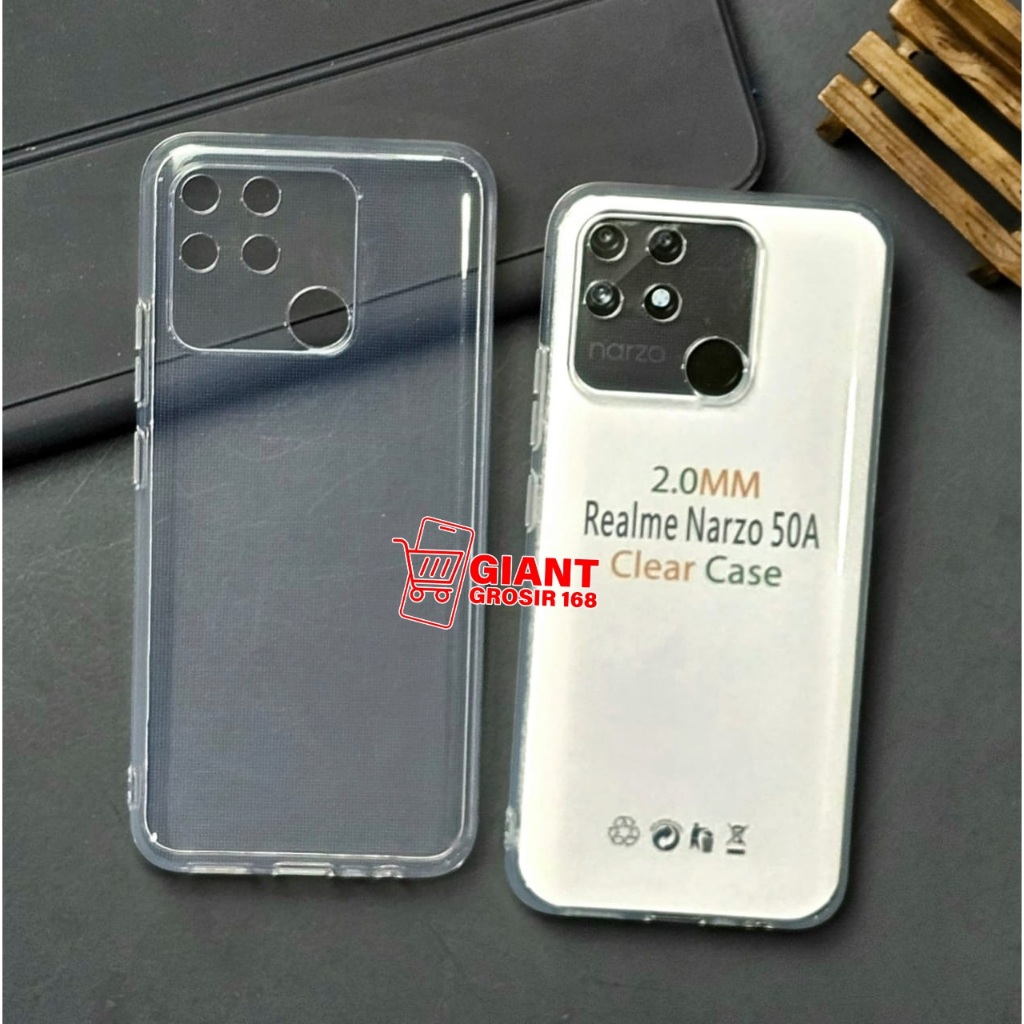 Realme Narzo 50A Realme Narzo 50I Case Clear HD Case Bening Realme Narzo 50A Realme Narzo 50I