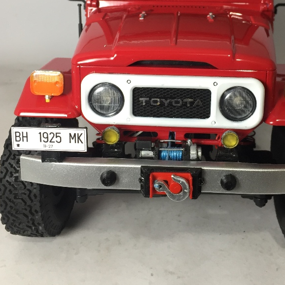 Aksesoris Plat Nomor Untuk RC Wpl C34 / Wpl C74 / MN78 / Wpl C54