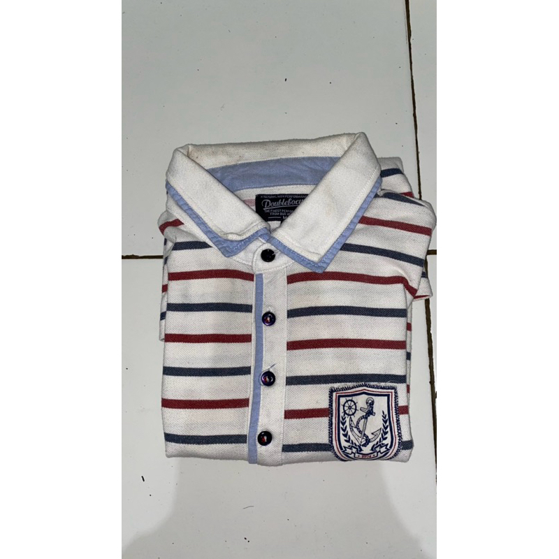 POLOSHIRTT PRIA LOGO BORDIR KAIN LEMBUT