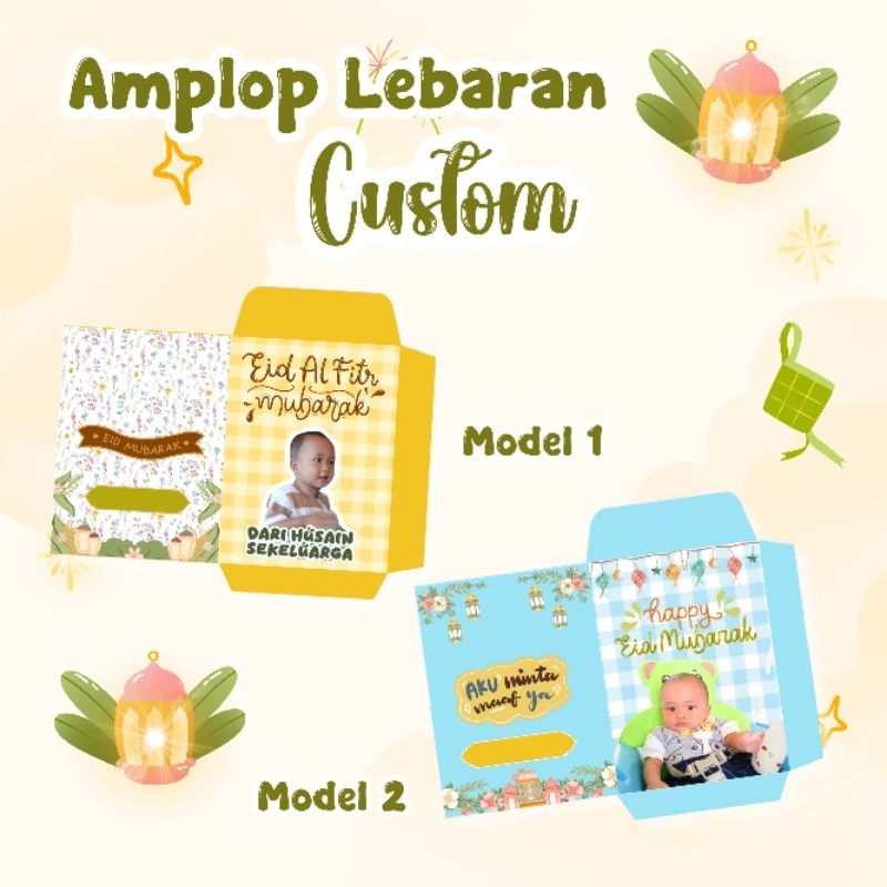 

Amplop Lebaran Custom FOTO Dan Desain