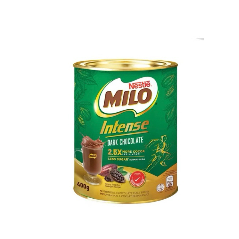 

MILO INTENSE DARK CHOCOLATE 400GR